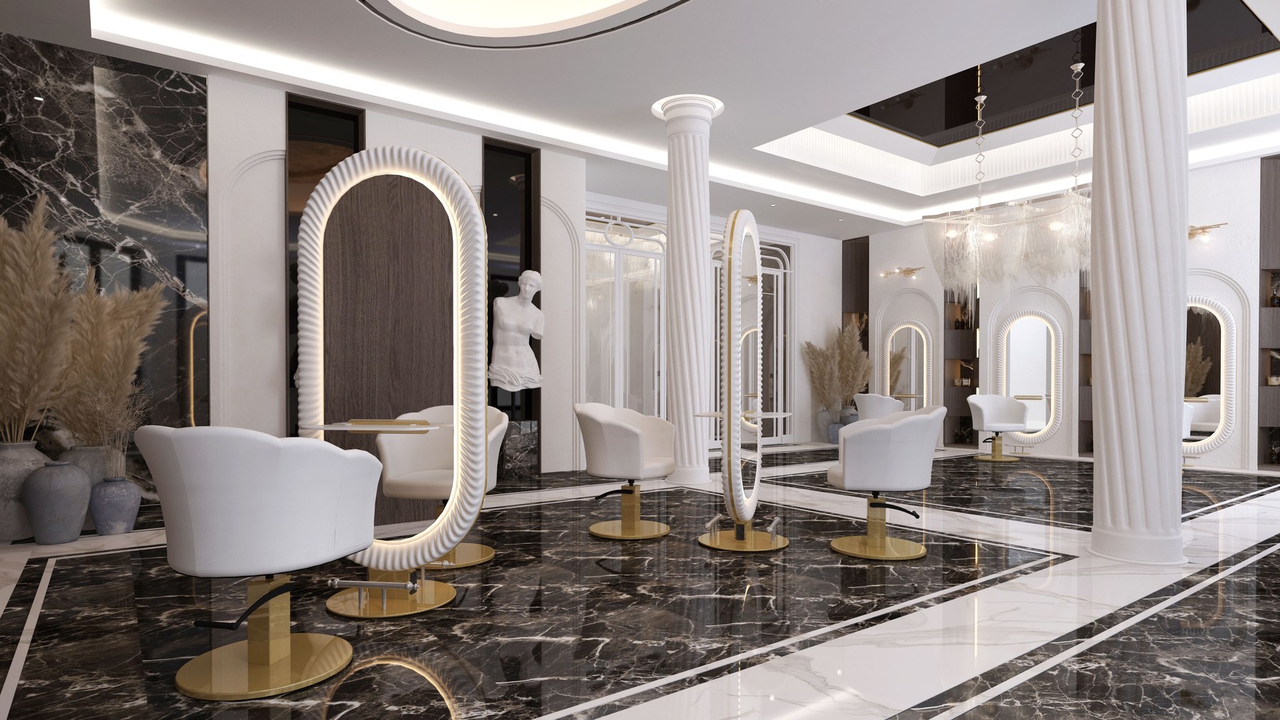 Salon z opremo kolekcije Lussy 3