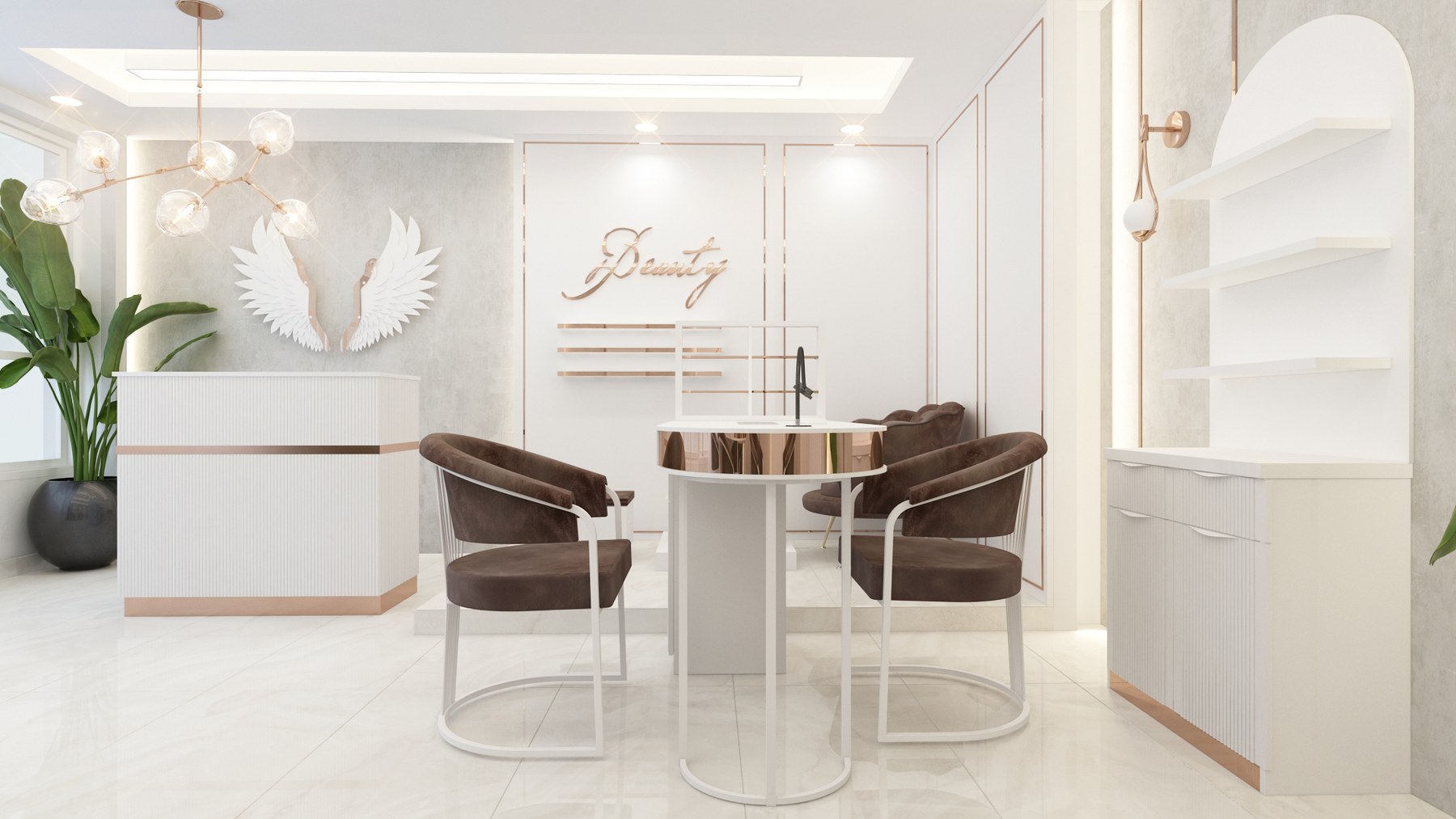 Salon z opremo kolekcije Roza 3